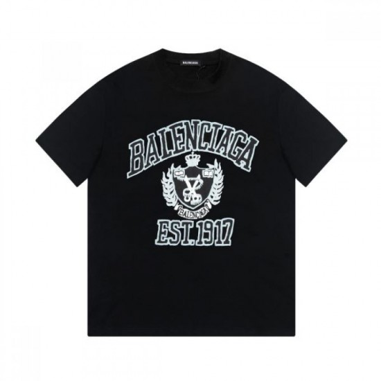 2024SS Hard to find Super low price BALENCIAGA Men's short sleeve T-shirt 2024SS Hard to find Super low price BALENCIAGA Men's short sleeve T-shirt