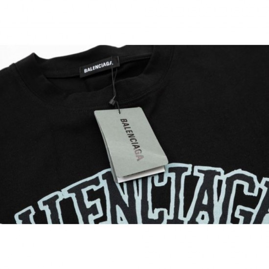 2024SS Hard to find Super low price BALENCIAGA Men's short sleeve T-shirt 2024SS Hard to find Super low price BALENCIAGA Men's short sleeve T-shirt