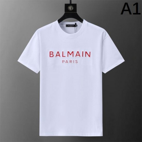 2024SS This is the one for you this summer BALMAIN Short sleeve T-shirt 2024SS This is the one for you this summer BALMAIN Short sleeve T-shirt