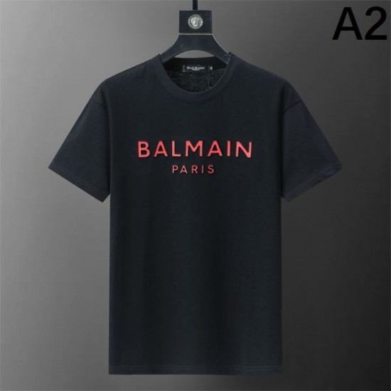 2024SS This is the one for you this summer BALMAIN Short sleeve T-shirt 2024SS This is the one for you this summer BALMAIN Short sleeve T-shirt