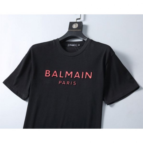 2024SS This is the one for you this summer BALMAIN Short sleeve T-shirt 2024SS This is the one for you this summer BALMAIN Short sleeve T-shirt