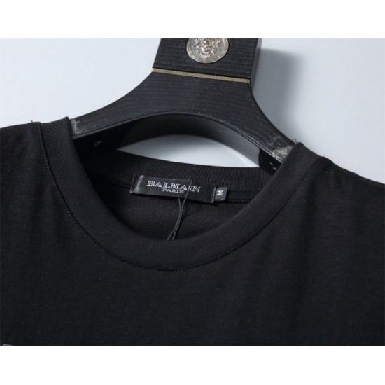 2024SS Popular tops this spring/summer BALMAIN Short sleeve T-shirt 2024SS Popular tops this spring/summer BALMAIN Short sleeve T-shirt