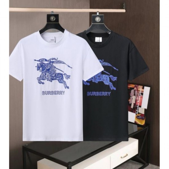 2024SS Must-have BURBERRY Short-sleeved T-shirt 2024SS Must-have BURBERRY Short-sleeved T-shirt