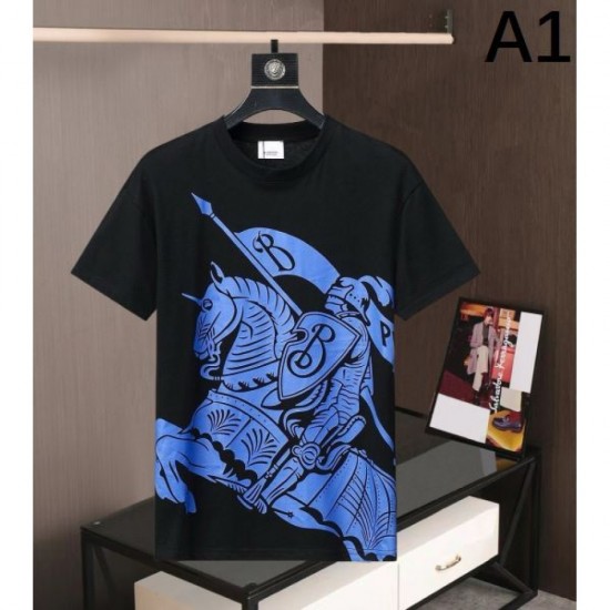 2024SS Spring/Summer New Items BURBERRY Short Sleeve T-Shirt 2024SS Spring/Summer New Items BURBERRY Short Sleeve T-Shirt