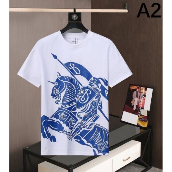 2024SS Spring/Summer New Items BURBERRY Short Sleeve T-Shirt 2024SS Spring/Summer New Items BURBERRY Short Sleeve T-Shirt