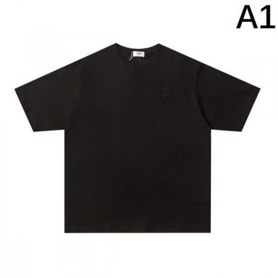 2024SS Sale at Attractive Price CELINE Men's Short Sleeve T-Shirt 2024SS Sale at Attractive Price CELINE Men's Short Sleeve T-Shirt