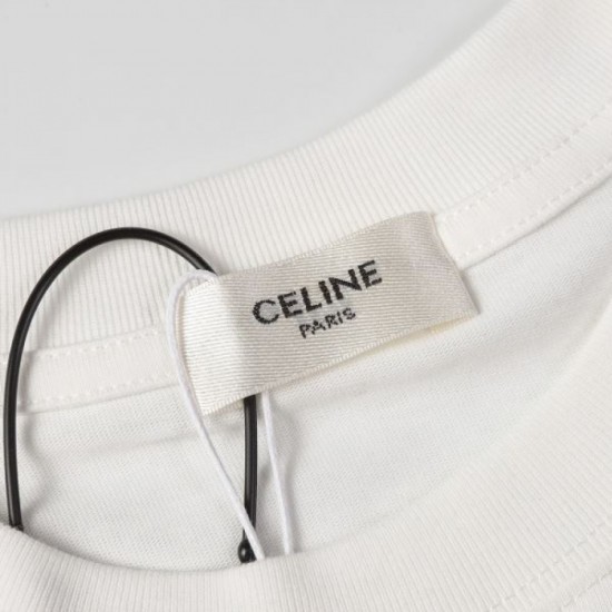 2024SS Sale at Attractive Price CELINE Men's Short Sleeve T-Shirt 2024SS Sale at Attractive Price CELINE Men's Short Sleeve T-Shirt