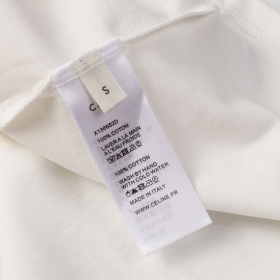 2024SS Sale at Attractive Price CELINE Men's Short Sleeve T-Shirt 2024SS Sale at Attractive Price CELINE Men's Short Sleeve T-Shirt