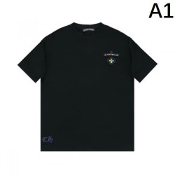 2024SS Hot New Summer Item CHROME HEARTS Men's Short Sleeve T-Shirt