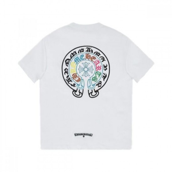 2024SS Hot New Summer Item CHROME HEARTS Men's Short Sleeve T-Shirt 2024SS Hot New Summer Item CHROME HEARTS Men's Short Sleeve T-Shirt