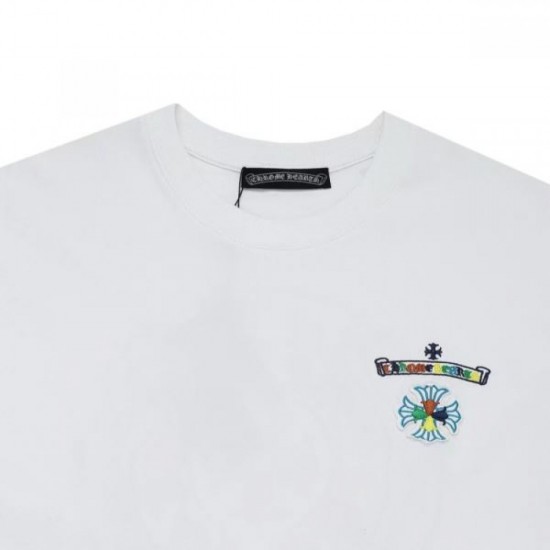 2024SS Hot New Summer Item CHROME HEARTS Men's Short Sleeve T-Shirt 2024SS Hot New Summer Item CHROME HEARTS Men's Short Sleeve T-Shirt