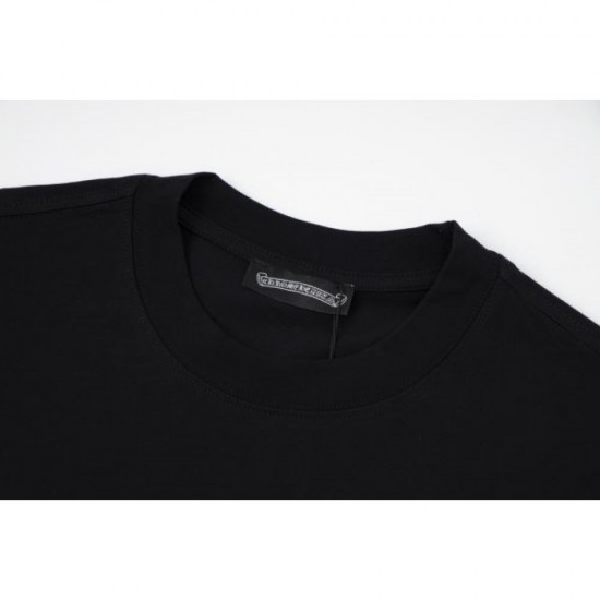 2024SS Summer Season Special CHROME HEARTS Men's Short Sleeve T-Shirt 2024SS Summer Season Special CHROME HEARTS Men's Short Sleeve T-Shirt