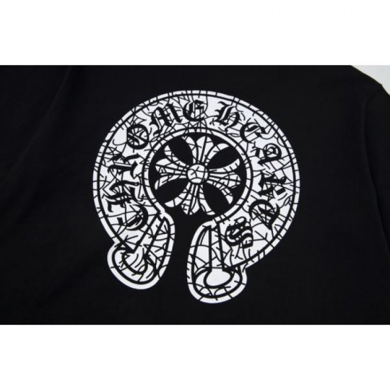 2024SS Summer Season Special CHROME HEARTS Men's Short Sleeve T-Shirt 2024SS Summer Season Special CHROME HEARTS Men's Short Sleeve T-Shirt