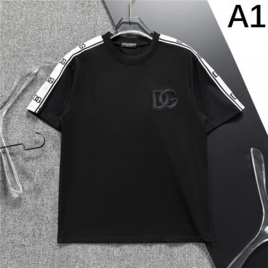 2024SS New Popular DOLCE & GABBANA Dolce & Gabbana Short Sleeve T-shirt 2024SS New Popular DOLCE & GABBANA Dolce & Gabbana Short Sleeve T-shirt