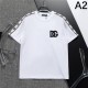 2024SS New Popular DOLCE & GABBANA Dolce & Gabbana Short Sleeve T-shirt 2024SS New Popular DOLCE & GABBANA Dolce & Gabbana Short Sleeve T-shirt
