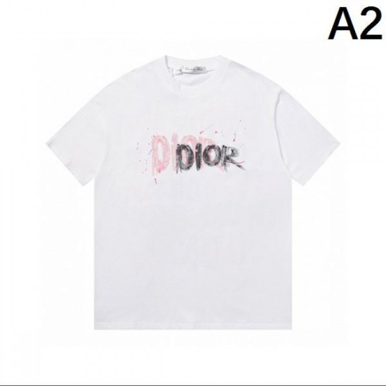 2024SS Like a beautiful summer color DIOR Short sleeve T-shirt 2024SS Like a beautiful summer color DIOR Short sleeve T-shirt