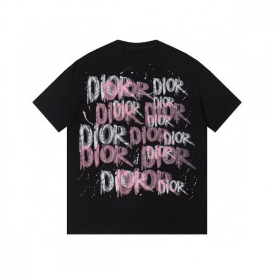 2024SS Like a beautiful summer color DIOR Short sleeve T-shirt 2024SS Like a beautiful summer color DIOR Short sleeve T-shirt