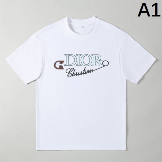 2024SS Spring/Summer New Item Limited Super Hard to Get DIOR Short Sleeve T-Shirt 2024SS Spring/Summer New Item Limited Super Hard to Get DIOR Short Sleeve T-Shirt