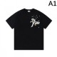 2024SS Absolutely Cute Recommended DIOR Men's Short Sleeve T-Shirt 2024SS Absolutely Cute Recommended DIOR Men's Short Sleeve T-Shirt