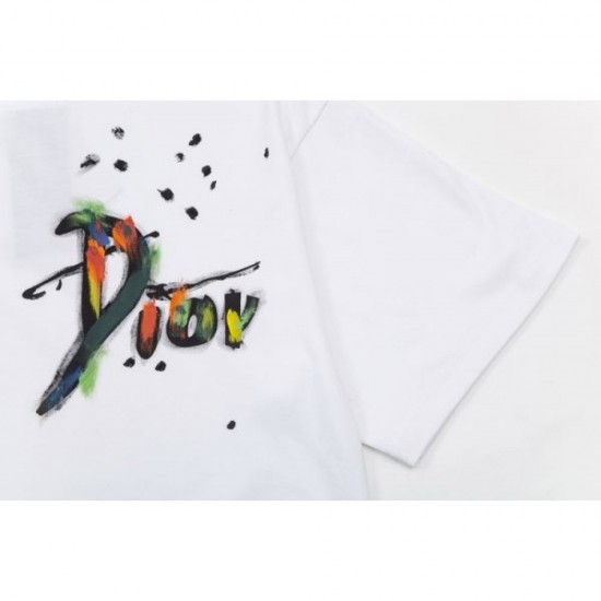 2024SS Absolutely Cute Recommended DIOR Men's Short Sleeve T-Shirt 2024SS Absolutely Cute Recommended DIOR Men's Short Sleeve T-Shirt