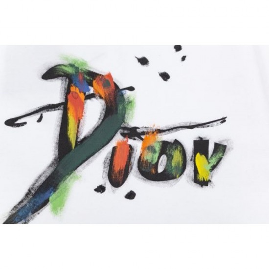 2024SS Absolutely Cute Recommended DIOR Men's Short Sleeve T-Shirt 2024SS Absolutely Cute Recommended DIOR Men's Short Sleeve T-Shirt