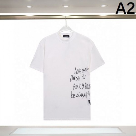 2024SS Limited Time Sale DSQUARED2 Short Sleeve T-shirt 2024SS Limited Time Sale DSQUARED2 Short Sleeve T-shirt