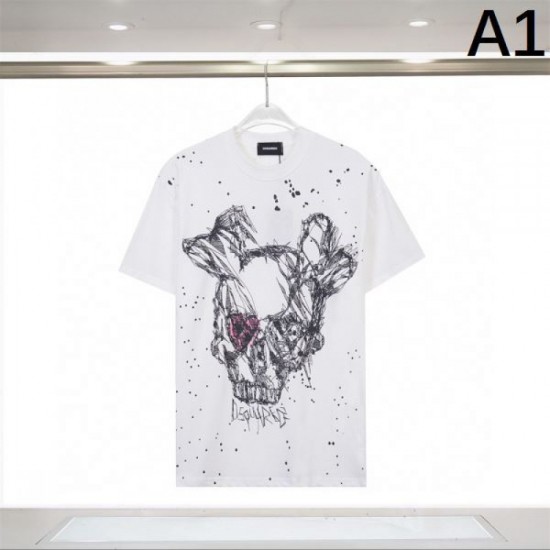 2024SS Smart Impression DSQUARED2 Short Sleeve T-shirt 2024SS Smart Impression DSQUARED2 Short Sleeve T-shirt