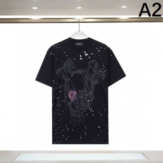 2024SS Smart Impression DSQUARED2 Short Sleeve T-shirt 2024SS Smart Impression DSQUARED2 Short Sleeve T-shirt