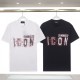 2024SS Celebrity Worn Product DSQUARED2 Short Sleeve T-shirt 2024SS Celebrity Worn Product DSQUARED2 Short Sleeve T-shirt