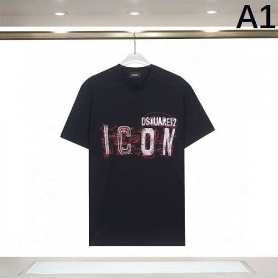 2024SS Celebrity Worn Product DSQUARED2 Short Sleeve T-shirt 2024SS Celebrity Worn Product DSQUARED2 Short Sleeve T-shirt