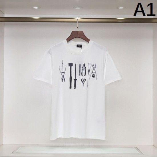 2024SS A favorite brand that makes you feel good FENDI Short sleeve T-shirt 2024SS A favorite brand that makes you feel good FENDI Short sleeve T-shirt