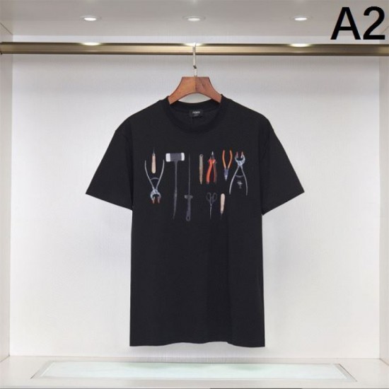 2024SS A favorite brand that makes you feel good FENDI Short sleeve T-shirt 2024SS A favorite brand that makes you feel good FENDI Short sleeve T-shirt