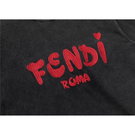 2024SS Loose item FENDI Short sleeve T-shirt 2024SS Loose item FENDI Short sleeve T-shirt