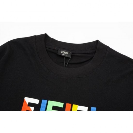 2024SS Popular item every year FENDI Men's short sleeve T-shirt 2024SS Popular item every year FENDI Men's short sleeve T-shirt