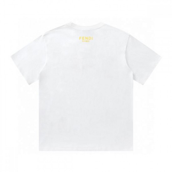 2024SS New Spring/Summer Collection FENDI Men's Short Sleeve T-Shirt 2024SS New Spring/Summer Collection FENDI Men's Short Sleeve T-Shirt