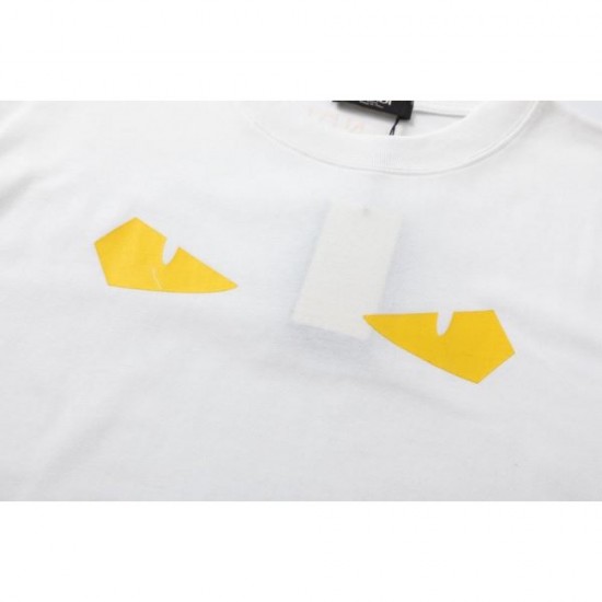 2024SS New Spring/Summer Collection FENDI Men's Short Sleeve T-Shirt 2024SS New Spring/Summer Collection FENDI Men's Short Sleeve T-Shirt