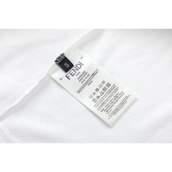 2024SS New Spring/Summer Collection FENDI Men's Short Sleeve T-Shirt 2024SS New Spring/Summer Collection FENDI Men's Short Sleeve T-Shirt