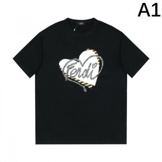 2024SS Shortest 1 week Not released in Japan FENDI Men's short sleeve T-shirt 2024SS Shortest 1 week Not released in Japan FENDI Men's short sleeve T-shirt