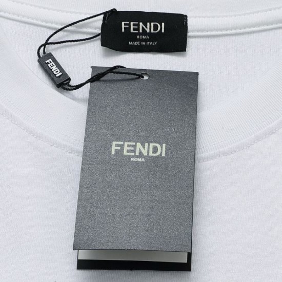 2024SS Shortest 1 week Not released in Japan FENDI Men's short sleeve T-shirt 2024SS Shortest 1 week Not released in Japan FENDI Men's short sleeve T-shirt
