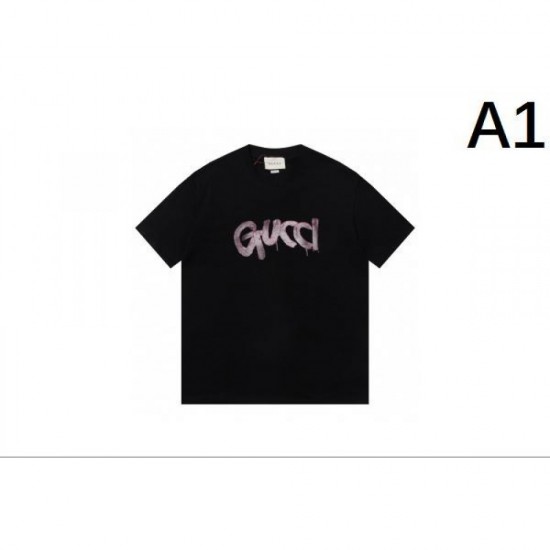 2024SS Summer essential item GUCCI Gucci short sleeve T-shirt 2024SS Summer essential item GUCCI Gucci short sleeve T-shirt