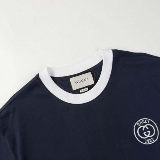 2024SS Popular Spring/Summer Collection GUCCI Gucci Short Sleeve T-shirt 2024SS Popular Spring/Summer Collection GUCCI Gucci Short Sleeve T-shirt
