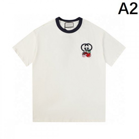 2024SS New color for fashion GUCCI Gucci short sleeve T-shirt 2024SS New color for fashion GUCCI Gucci short sleeve T-shirt