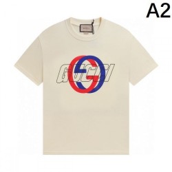 2024SS Spring/Summer Super Popular Limited Collaboration GUCCI Gucci Short Sleeve T-shirt