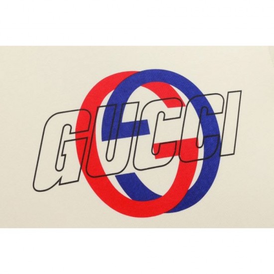 2024SS Spring/Summer Super Popular Limited Collaboration GUCCI Gucci Short Sleeve T-shirt 2024SS Spring/Summer Super Popular Limited Collaboration GUCCI Gucci Short Sleeve T-shirt