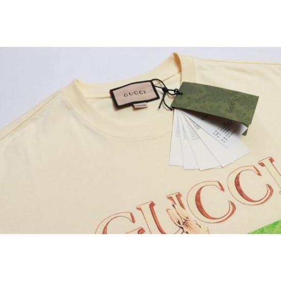 2024SS Only 1 item available! VIP Customer Sale GUCCI Gucci Short Sleeve T-Shirt 2024SS Only 1 item available! VIP Customer Sale GUCCI Gucci Short Sleeve T-Shirt