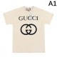 2024SS Casual Style GUCCI Gucci Men's Short Sleeve T-Shirt 2024SS Casual Style GUCCI Gucci Men's Short Sleeve T-Shirt