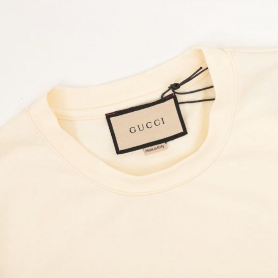2024SS Sale Price New GUCCI Gucci Men's Short Sleeve T-Shirt 2024SS Sale Price New GUCCI Gucci Men's Short Sleeve T-Shirt