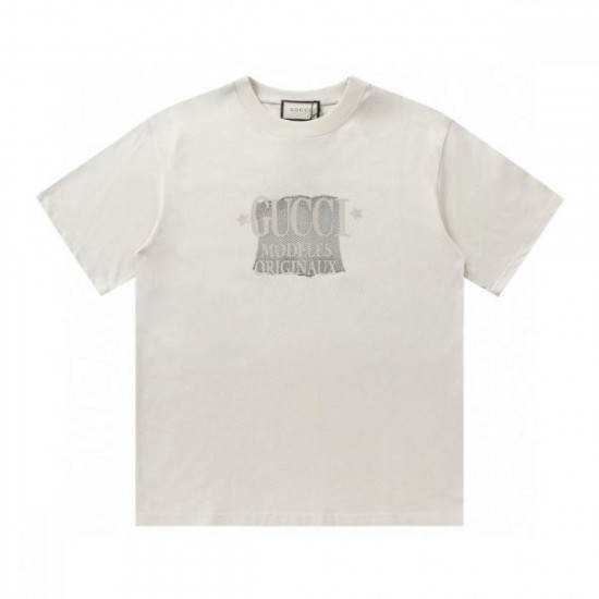 2024SS I want it now. GUCCI Gucci Men's Short Sleeve T-shirt 2024SS I want it now. GUCCI Gucci Men's Short Sleeve T-shirt