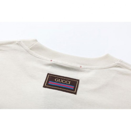 2024SS I want it now. GUCCI Gucci Men's Short Sleeve T-shirt 2024SS I want it now. GUCCI Gucci Men's Short Sleeve T-shirt