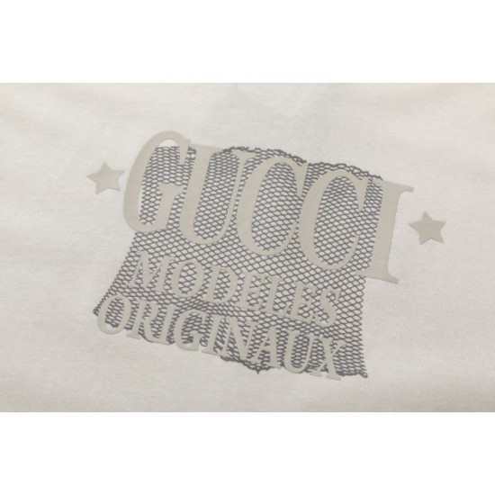 2024SS I want it now. GUCCI Gucci Men's Short Sleeve T-shirt 2024SS I want it now. GUCCI Gucci Men's Short Sleeve T-shirt